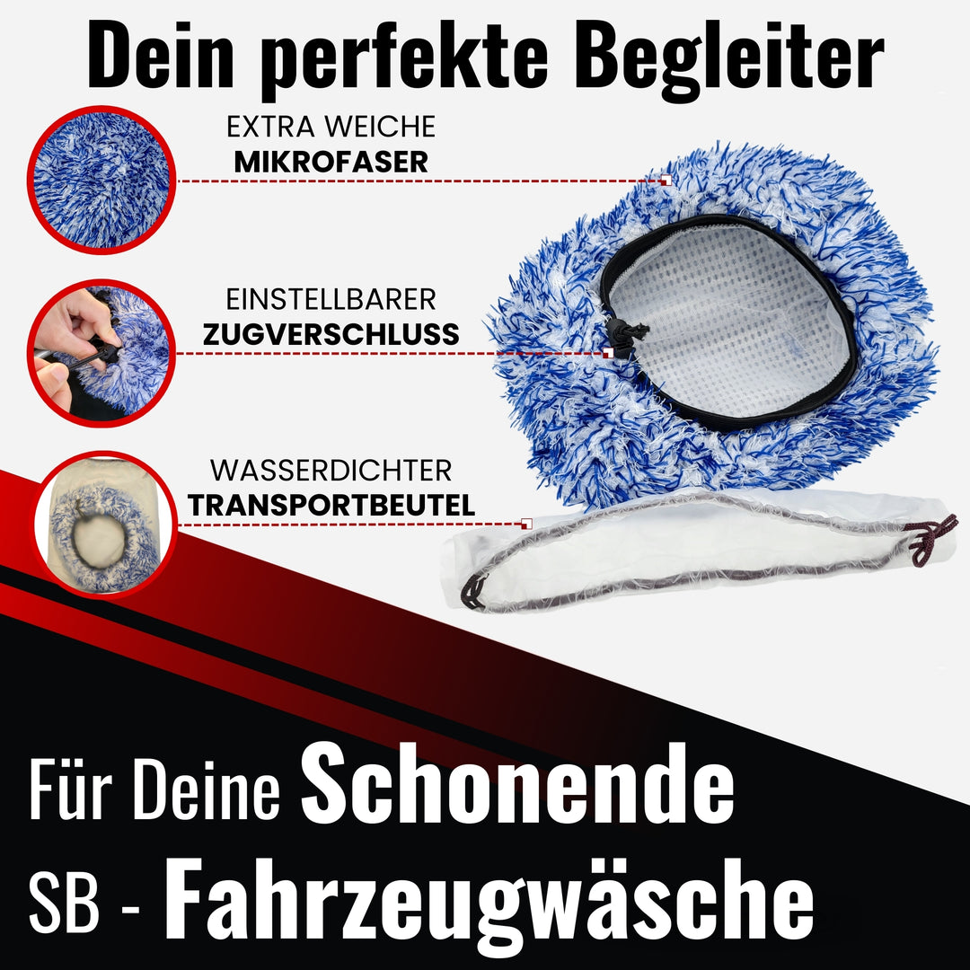 SB-Bürstenüberzug - Verhindert Kratzer und Hologramme durch dreckige SB-Bürsten