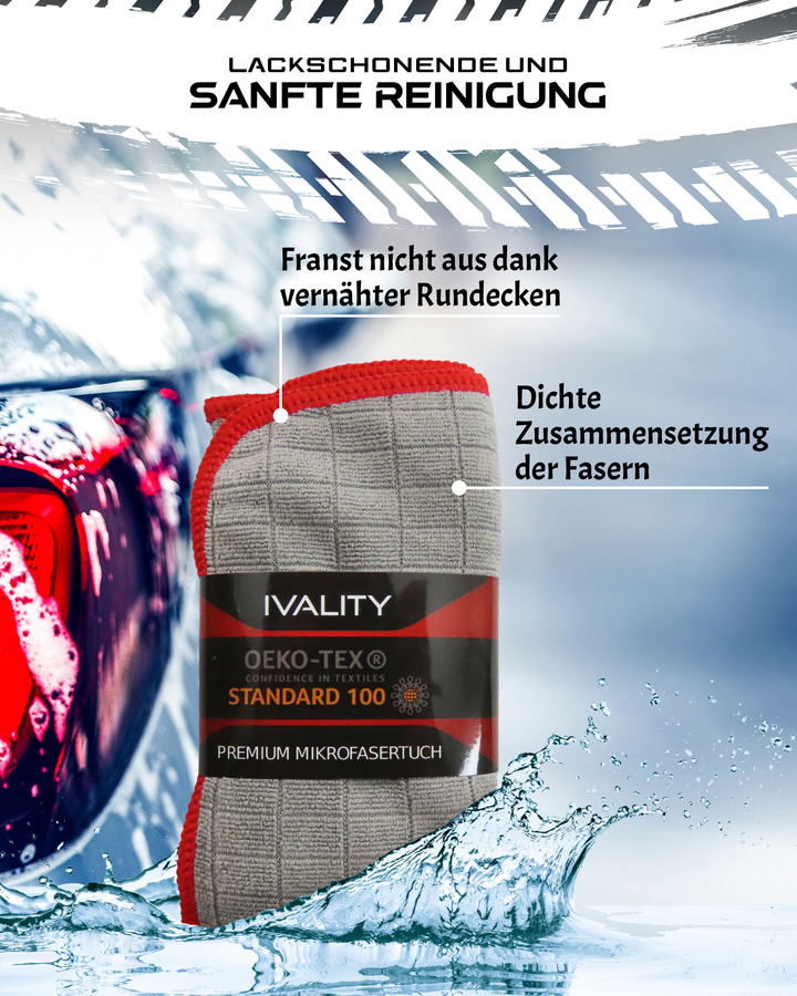 Allround Mikrofasertuch - Extrem fein 380 GSM 30x30 cm